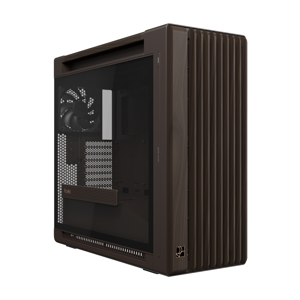 ウォールナット材を採用した高エアフローPCケース「ProArt PA602 Wood
